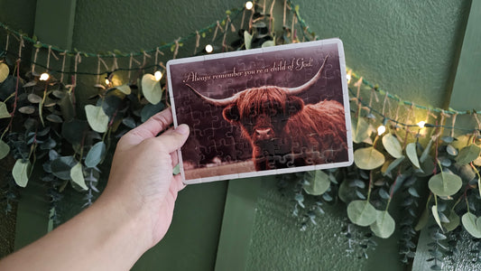 "Child of God" puzzle-