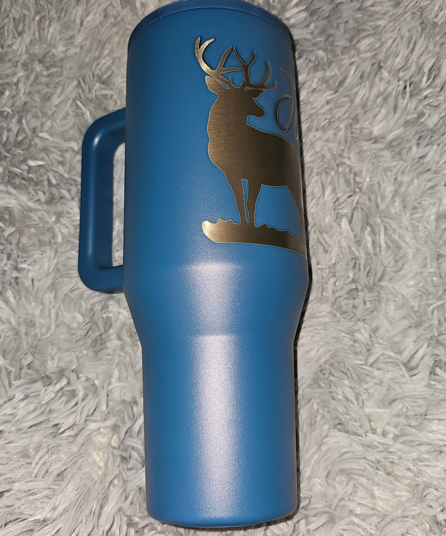 Personalized 40oz Tumbler – Laser Engraved
